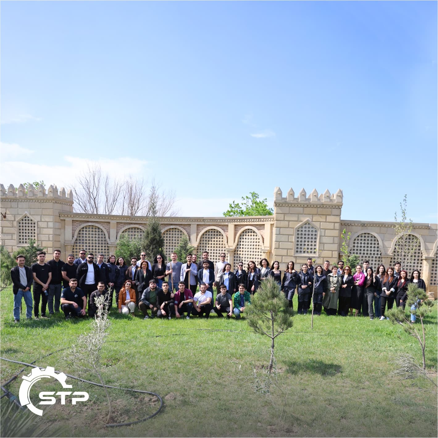 Employees of STP Group of Companies held a tree-planting campaign